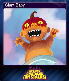 Series 1 - Card 3 of 5 - Giant Baby