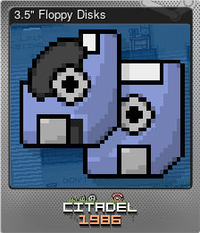 Series 1 - Card 9 of 10 - 3.5" Floppy Disks