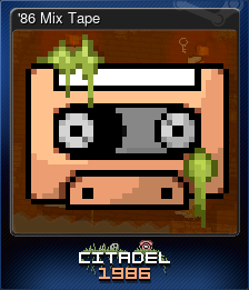 Series 1 - Card 4 of 10 - '86 Mix Tape