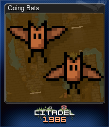 Series 1 - Card 8 of 10 - Going Bats