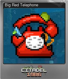 Series 1 - Card 1 of 10 - Big Red Telephone