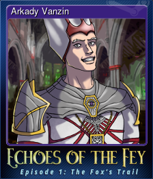 Series 1 - Card 2 of 9 - Arkady Vanzin