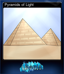 Series 1 - Card 6 of 6 - Pyramids of Light