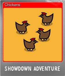 Series 1 - Card 5 of 5 - Chickens