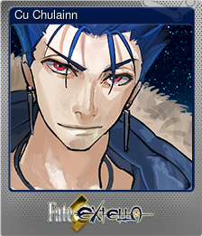 Series 1 - Card 4 of 8 - Cu Chulainn