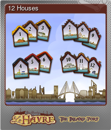 Series 1 - Card 4 of 5 - 12 Houses