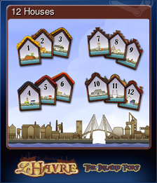 Series 1 - Card 4 of 5 - 12 Houses