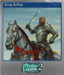 Series 1 - Card 1 of 5 - King Arthur