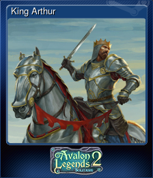 Series 1 - Card 1 of 5 - King Arthur