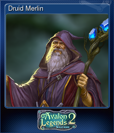 Series 1 - Card 2 of 5 - Druid Merlin
