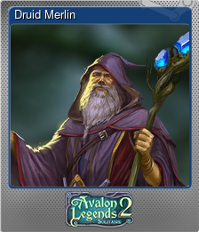 Series 1 - Card 2 of 5 - Druid Merlin