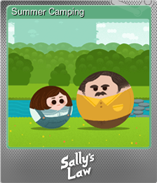 Series 1 - Card 2 of 8 - Summer Camping