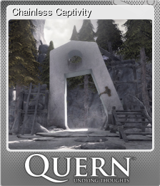 Series 1 - Card 3 of 8 - Chainless Captivity