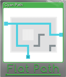 Series 1 - Card 3 of 6 - Cyan Path