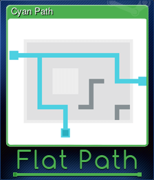 Series 1 - Card 3 of 6 - Cyan Path