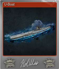 Series 1 - Card 13 of 13 - U-Boat