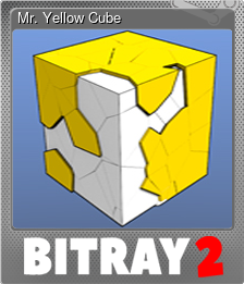 Series 1 - Card 9 of 10 - Mr. Yellow Cube