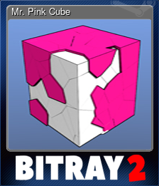 Series 1 - Card 6 of 10 - Mr. Pink Cube