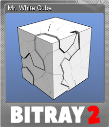 Series 1 - Card 1 of 10 - Mr. White Cube