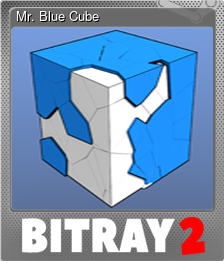 Series 1 - Card 4 of 10 - Mr. Blue Cube
