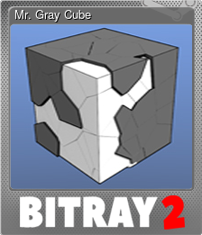 Series 1 - Card 10 of 10 - Mr. Gray Cube