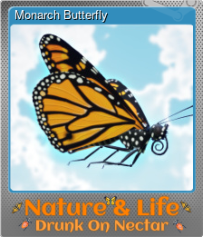 Series 1 - Card 1 of 5 - Monarch Butterfly