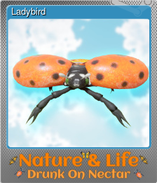 Series 1 - Card 4 of 5 - Ladybird