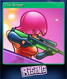 Series 1 - Card 2 of 6 - The Sniper