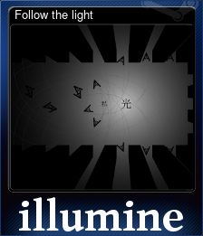 Series 1 - Card 6 of 6 - Follow the light