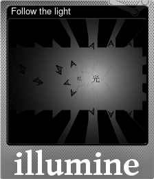 Series 1 - Card 6 of 6 - Follow the light
