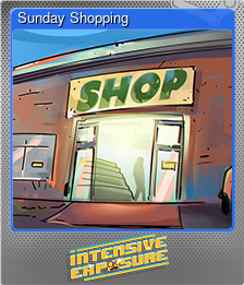 Series 1 - Card 2 of 8 - Sunday Shopping