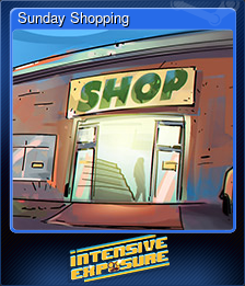 Series 1 - Card 2 of 8 - Sunday Shopping