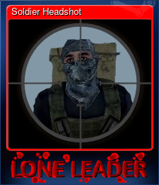 Series 1 - Card 4 of 5 - Soldier Headshot