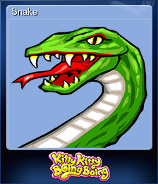 Series 1 - Card 5 of 5 - Snake