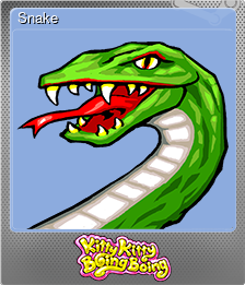 Series 1 - Card 5 of 5 - Snake
