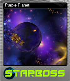 Series 1 - Card 4 of 5 - Purple Planet