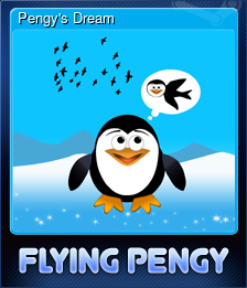 Series 1 - Card 1 of 5 - Pengy's Dream