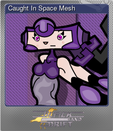 Series 1 - Card 1 of 5 - Caught In Space Mesh