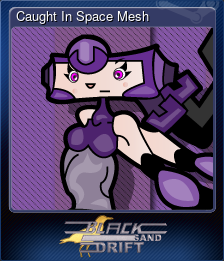 Series 1 - Card 1 of 5 - Caught In Space Mesh
