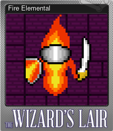 Series 1 - Card 4 of 7 - Fire Elemental