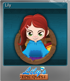 Series 1 - Card 5 of 6 - Lily