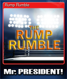 Series 1 - Card 3 of 5 - Rump Rumble