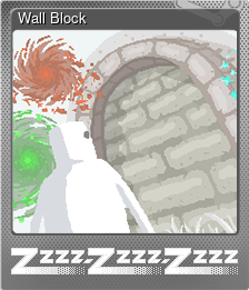 Series 1 - Card 8 of 9 - Wall Block