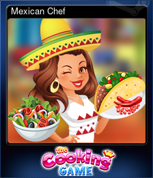 Series 1 - Card 5 of 7 - Mexican Chef