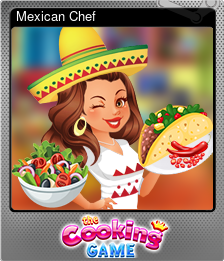 Series 1 - Card 5 of 7 - Mexican Chef