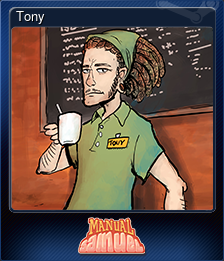 Series 1 - Card 8 of 8 - Tony