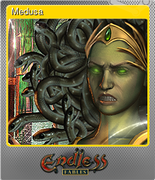 Series 1 - Card 2 of 5 - Medusa