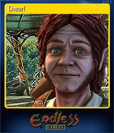 Series 1 - Card 4 of 5 - Dwarf