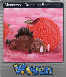Series 1 - Card 2 of 10 - Meadows - Dreaming Boar