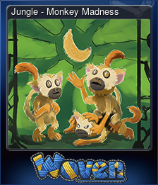 Series 1 - Card 7 of 10 - Jungle - Monkey Madness